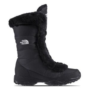 The North Face Nuptse Fur III Black Women's 6.5